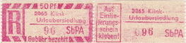 EM 2, B 2065 I Klink-Urlaubersiedlung